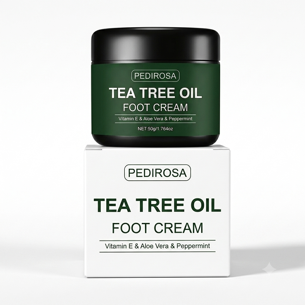 Crema pentru picioare uscate cu arbore de ceai Pedirosa®